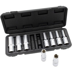 Douille de Clé à Douilles Extra Longue E24 - Profil E, 22 mm - Précision et Accessibilité Optimale - D-Work