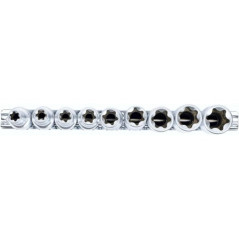 Douille de Clé à Douilles Extra Longue E24 - Profil E, 22 mm - Précision et Accessibilité Optimale - BGS