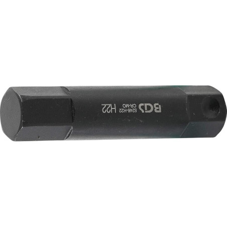 Embout 100 mm - Six Pans Intérieurs 22 mm - Résistant et Précis - BGS