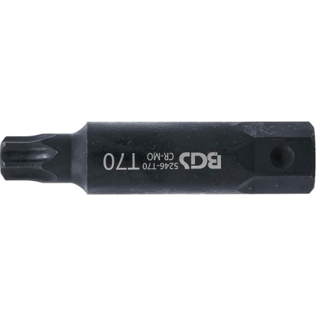 Embout T70 Torx 100 mm - Profil T, 22 mm - Précision et Durabilité - BGS
