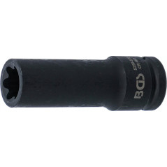 Douille à Choc Longue Profil E 20 mm (3/4 ) E26 - Acier Résistant - Usage Professionnel et Précis - BGS