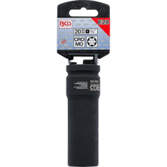 Douille à Choc Longue Profil E 20 mm (3/4 ) E28 - Puissance et Durabilité - BGS