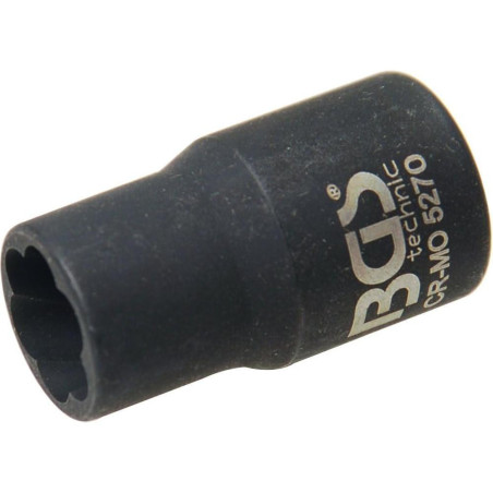 Douille Spiralée Extracteur de Vis 10 mm (3/8 ) - Acier Résistant - Extraction Facile et Rapide - BGS
