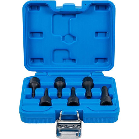 Jeu de Douilles Spiralées 6 pcs 2-10 mm - 3/8, Extraction Vis - Précision et Robustesse, Acier - D-Work