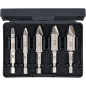 Jeu d Extracteurs de Vis 5 pcs - Acier Résistant - Dévissage Facile et Rapide, Pro - D-Work Jeu d Extracteurs de Vis 5 pcs - Acier Résistant - Dévissage Facile et Rapide, Pro - D-Work