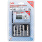 Jeu d Extracteurs de Vis 5 pcs - Acier Résistant - Dévissage Facile et Rapide, Pro - D-Work Jeu d Extracteurs de Vis 5 pcs - Acier Résistant - Dévissage Facile et Rapide, Pro - D-Work