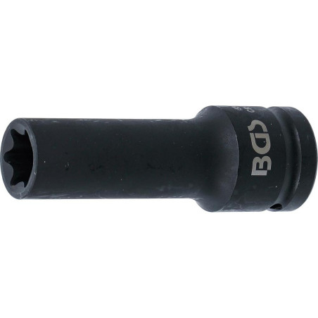 Douille à Choc Longue Profil E 20 mm (3/4 ) E24 - Acier Résistant - Usage Professionnel et Précis - BGS