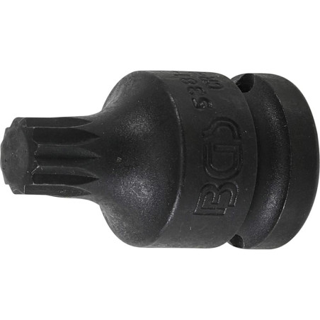 Douille à Embouts à Choc 43 mm - 12,5 mm (1/2), Denture Multiple Intérieure XZN - Précision et Robustesse - D-Work