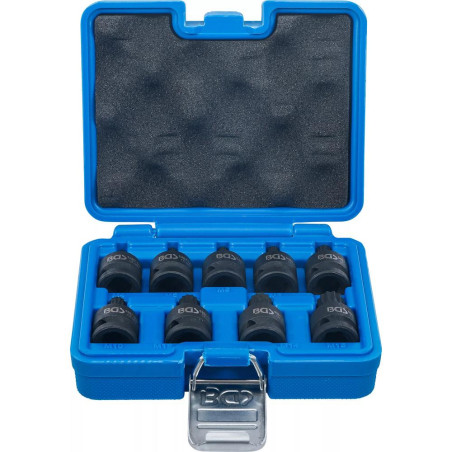 Douille à Embouts à Choc 78 mm - 12,5 mm (1/2 ), Denture Multiple Intérieure XZN - Précision et Robustesse - BGS