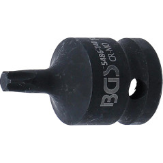 Douille à Embouts à Choc 42 mm - Résistante et Précise, Acier, Pro - D-Work