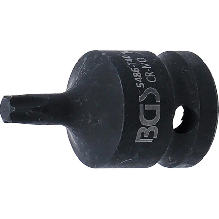 Douille à Embouts à Choc 42 mm - Résistante et Précise, Acier, Pro - D-Work