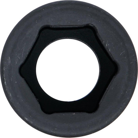 Douille à Choc Six Pans Longue 25 mm (1 ) - 33 mm - Puissance et Précision - BGS