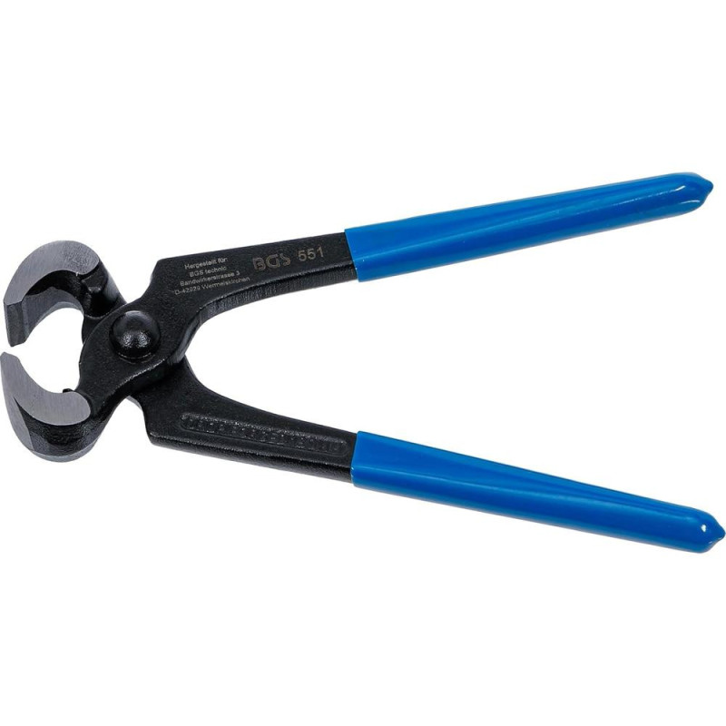 Tenailles de Charpentier 180 mm - Acier, Norme DIN 9243A - Précision et Robustesse - BGS