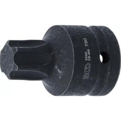Douille à Embouts de Puissance 60 mm - Profil Torx T90, 20 mm (3/4\ ) - , Résistante et Précise - BGS