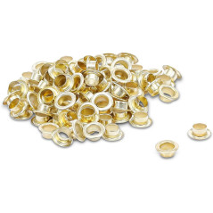Assortiment d’Œillets 5,0 x 5,5 mm - 100 Pièces - Résistants et Pratiques pour Fixations - BGS