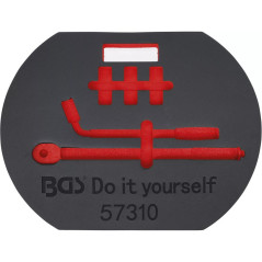 Insert Vide pour Article 57310 - Dimensions 44,6x5,3x58,4 cm - Accessoire - Installation Facile et Précise - BGS