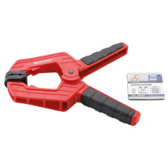 Serre-Joints 175 mm - Acier, Prise Ferme et Ajustable - D-Work