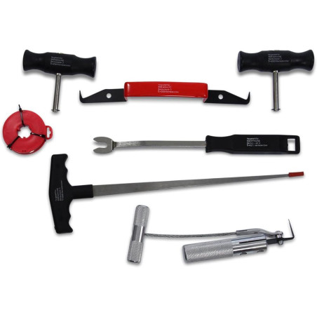 Kit de Démontage de Pare-Brise 7 Pièces - Outils Robustes et Précis - BGS