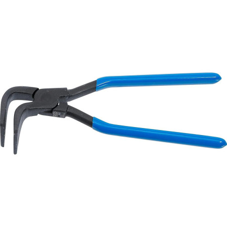 Pince à Soyer Coudée 90 deg. 280 mm - Zones Difficiles, Acier, Précision et Confort d Utilisation - D-Work