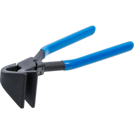 Pince à Soyer Coudée 90 deg. 280 mm - Acier, Précision et Confort d Utilisation - Zones Difficiles - D-Work