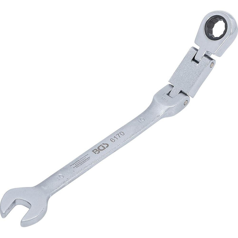 Clé Mixte à Cliquet Pliable 10 mm - Double Articulation - Précision et Maniabilité - - BGS