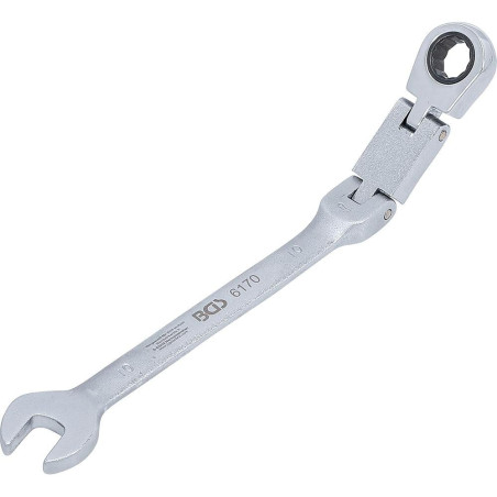 Clé Mixte à Cliquet Pliable 10 mm - Double Articulation - Précision et Maniabilité - - BGS