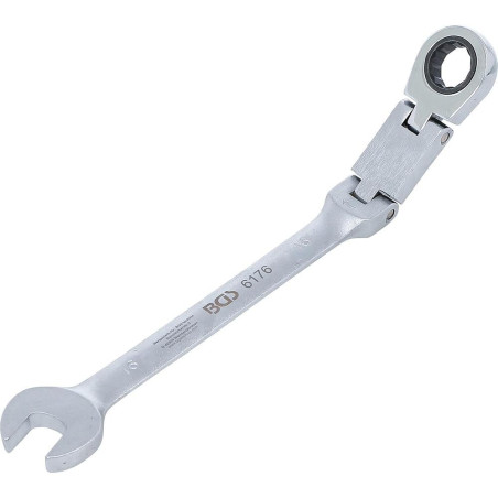 Clé Mixte à Cliquet Pliable 16 mm - Double Articulation - Précision et Maniabilité - BGS