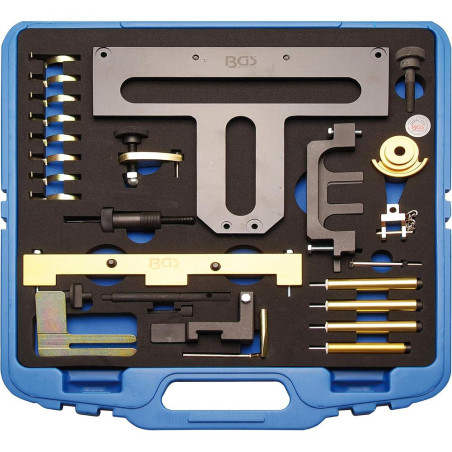 Coffret de Calage 26 pcs pour BMW Essence - Outils Précis et Complets, Acier, Pro - D-Work