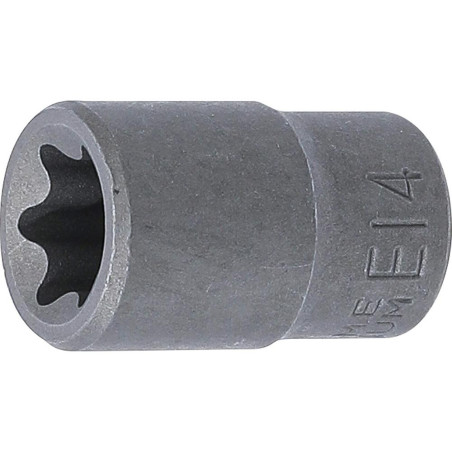Douille pour Clé Profil E14 - 10 mm (3/8 ) - Acier Résistant - Précision et Durabilité - BGS