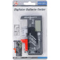 Testeur de Batterie Numérique 1,5V/9V - Compact, Précis et Facile d Utilisation - BGS