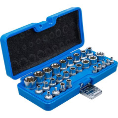Douille pour Clé Profil E 6,3 mm (1/4 ) - - Précision et Robustesse - BGS