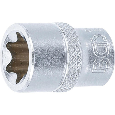Douille pour Clé Profil E16 - 10 mm (3/8) - Précision et Durabilité, Acier Résistant - D-Work