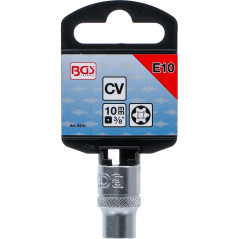 Douille pour Clé Profil E 10 mm (3/8) Précision et Robustesse, Acier - D-Work