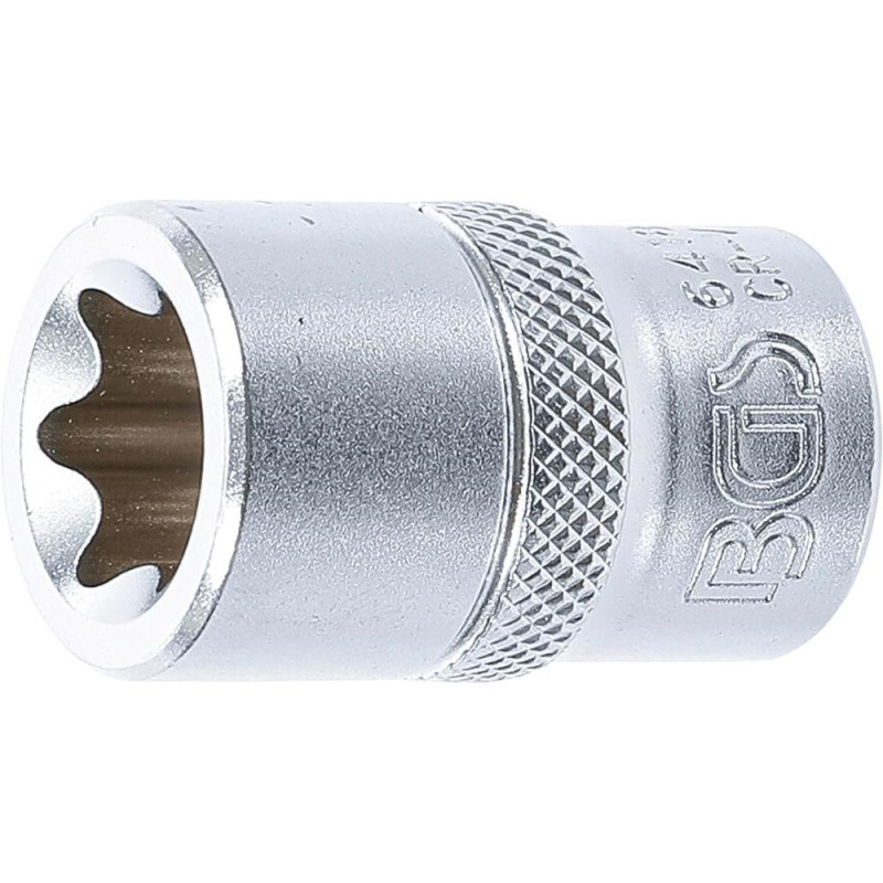 Douille pour Clé Profil E18 - 12,5 mm (1/2) - Acier Résistant - Usage Professionnel - D-Work Douille pour Clé Profil E18 - 12,5 mm (1/2) - Acier Résistant - Usage Professionnel - D-Work