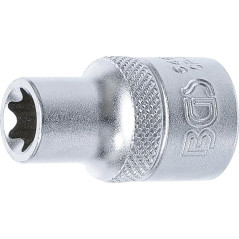 Douille pour Clé Profil E20 - 12,5 mm (1/2) - Usage Professionnel - Acier Résistant - D-Work