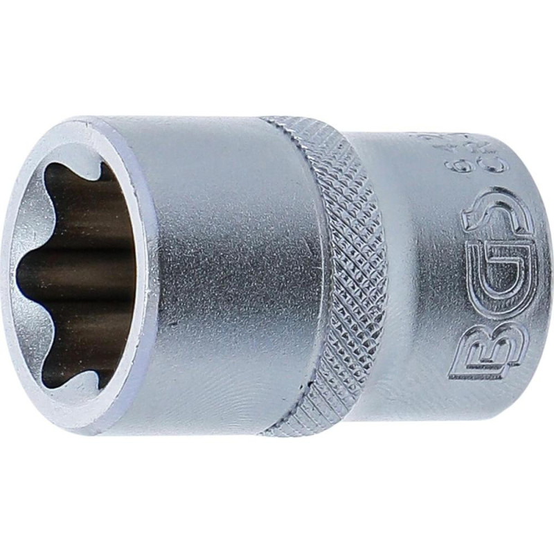 Douille pour Clé Profil E22 - 12,5 mm (1/2 ) - Acier Résistant - Usage Professionnel - BGS