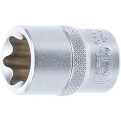 Douille pour Clé Profil E22 - 12,5 mm (1/2 ) - Acier Résistant - Usage Professionnel - BGS