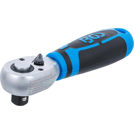 Mini-Cliquet Réversible 12,5 mm (1/2), Acier, Compact et Pratique, Zones Difficiles - D-Work