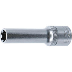 Douille pour Clé Profil E Longue 12,5 mm (1/2) E14 - Précision et Durabilité, Acier Résistant - D-Work