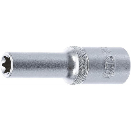 Douille pour Clé Profil E Longue 12,5 mm (1/2) E12 - Précision et Durabilité, Acier, Zones Difficiles - D-Work