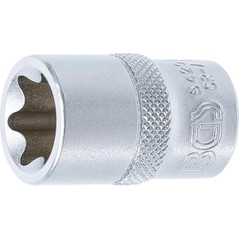 Douille pour Clé Profil E Longue 12,5 mm (1/2 ) E16 - Précision et Durabilité - BGS