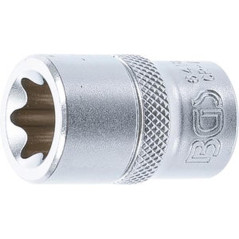 Douille pour Clé Profil E Longue 12,5 mm (1/2 ) E18 - Acier Résistant - Précision et Durabilité - BGS