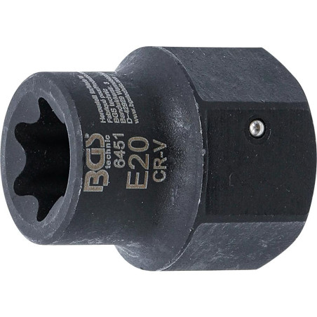 Douille pour Étrier Profil E Torx 30 mm - Pour MAN TGL - Précision et Robustesse, Acier - D-Work