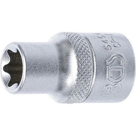 Douille pour Clé Profil E 12,5 mm (1/2) E14 - Précision et Robustesse, Acier - D-Work