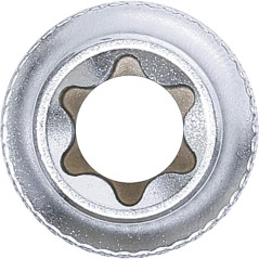 Douille pour Clé Profil E 12,5 mm (1/2) E14 - Précision et Robustesse, Acier - D-Work