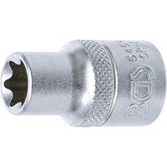 Douille pour Clé Profil E 12,5 mm (1/2) E14 - Précision et Robustesse, Acier - D-Work