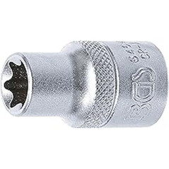 Douille pour Clé Profil E 12,5 mm (1/2) E14 - Précision et Robustesse, Acier - D-Work