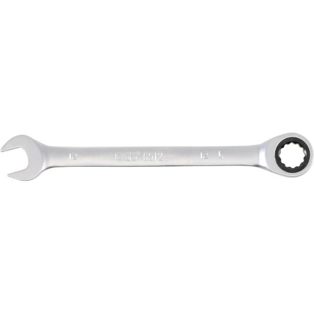 Clé Mixte à Cliquet 12 mm - 22 cm, 44 mm x 18 mm - Précision et Confort d Utilisation - BGS