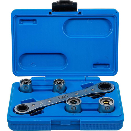 Jeu d Extracteurs de Goujon 6-12 mm - 5 Pièces - Acier Résistant - Extraction Facile et Sécurisée - BGS
