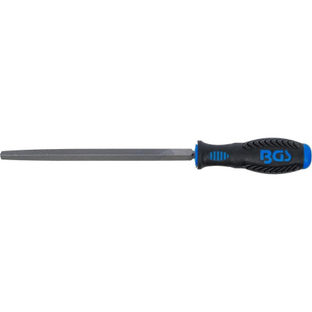 Lime d’Atelier Triangulaire 200 mm - Calibre 1 - Précision et Efficacité - BGS